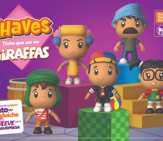 Brindes da Giraffas de Chaves são os mais vendidos da história