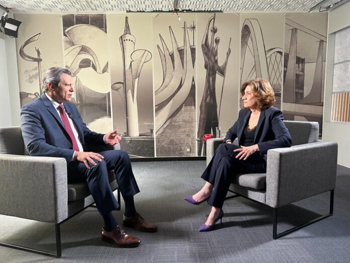 Míriam Leitão entrevista o ministro Fernando Haddad