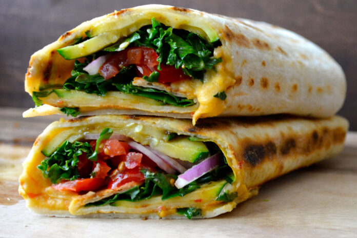 Receita de Wrap de Frigideira