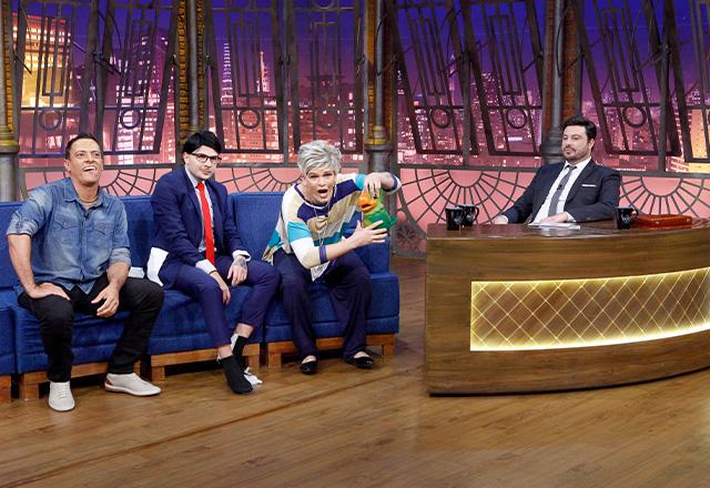 Léo Picardias, Dudu Cagado, Ana Maria Brisa e Danilo Gentili