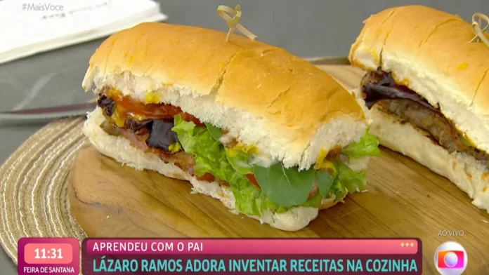 Receita de Hamburdog do Lázaro Ramos