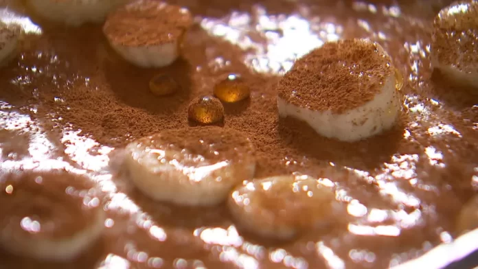 Receita de Mousse com Banana e Mel