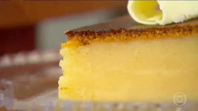 Bolo de chocolate branco sem farinha