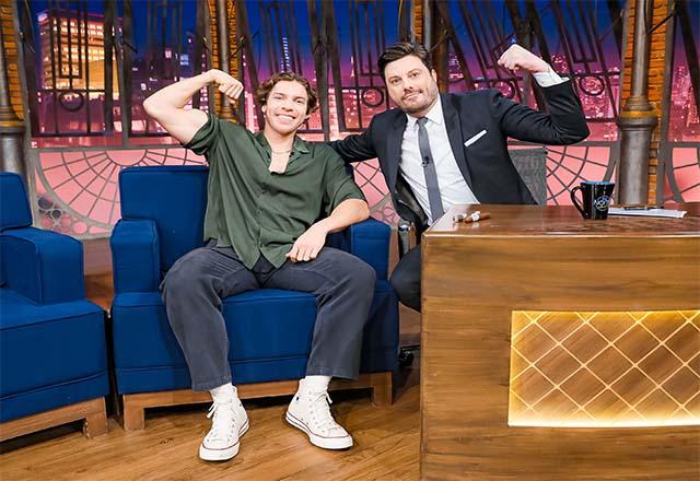 Joseph Baena e Danilo Gentili