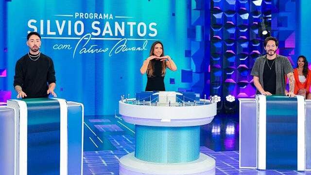 Programa Silvio Santos - Jogo das 3 Pistas - 16.04.17 - Completo