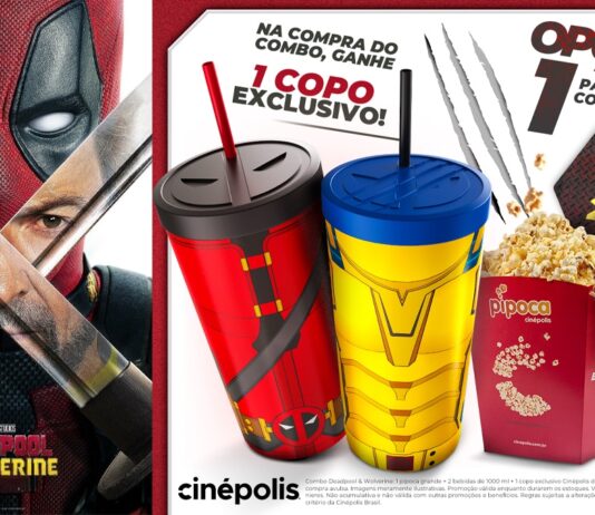 Cinépolis apresenta combo exclusivo de Deadpool & Wolverine