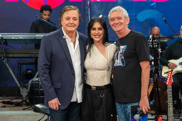 Fábio Jr. , Cleo Pires e Serginho Groisman