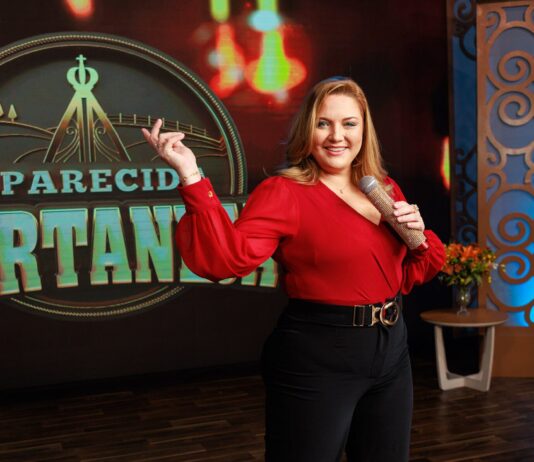 No Aparecida Sertaneja, Luiz Miguel e Daniel participam do quadro Tião Carreiro