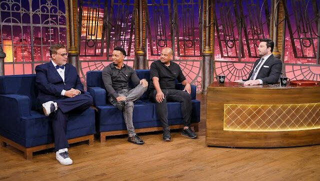 No The Noite de Danilo Gentili recebe Gil e Rosinei