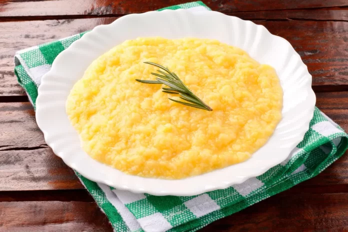 Receita de Polenta Cremosa do Fica com a Gente