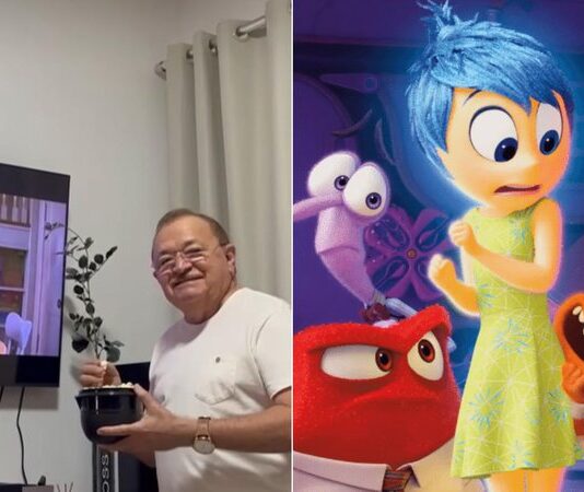 Prefeito do Ceará exibe suposta versão pirata da animação Divertida Mente 2