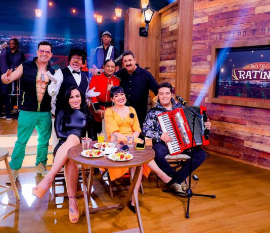 No Programa do Ratinho de 06/09/2024, Bruna Viola, Lara Améli e Flávio José agitam o Boteco
