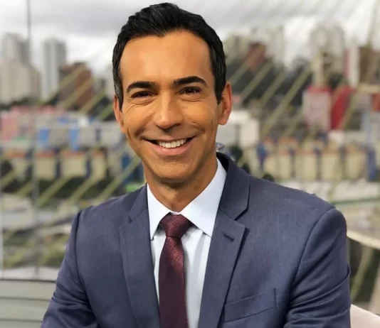 Conversa com Bial entrevista o jornalista e apresentador César Tralli