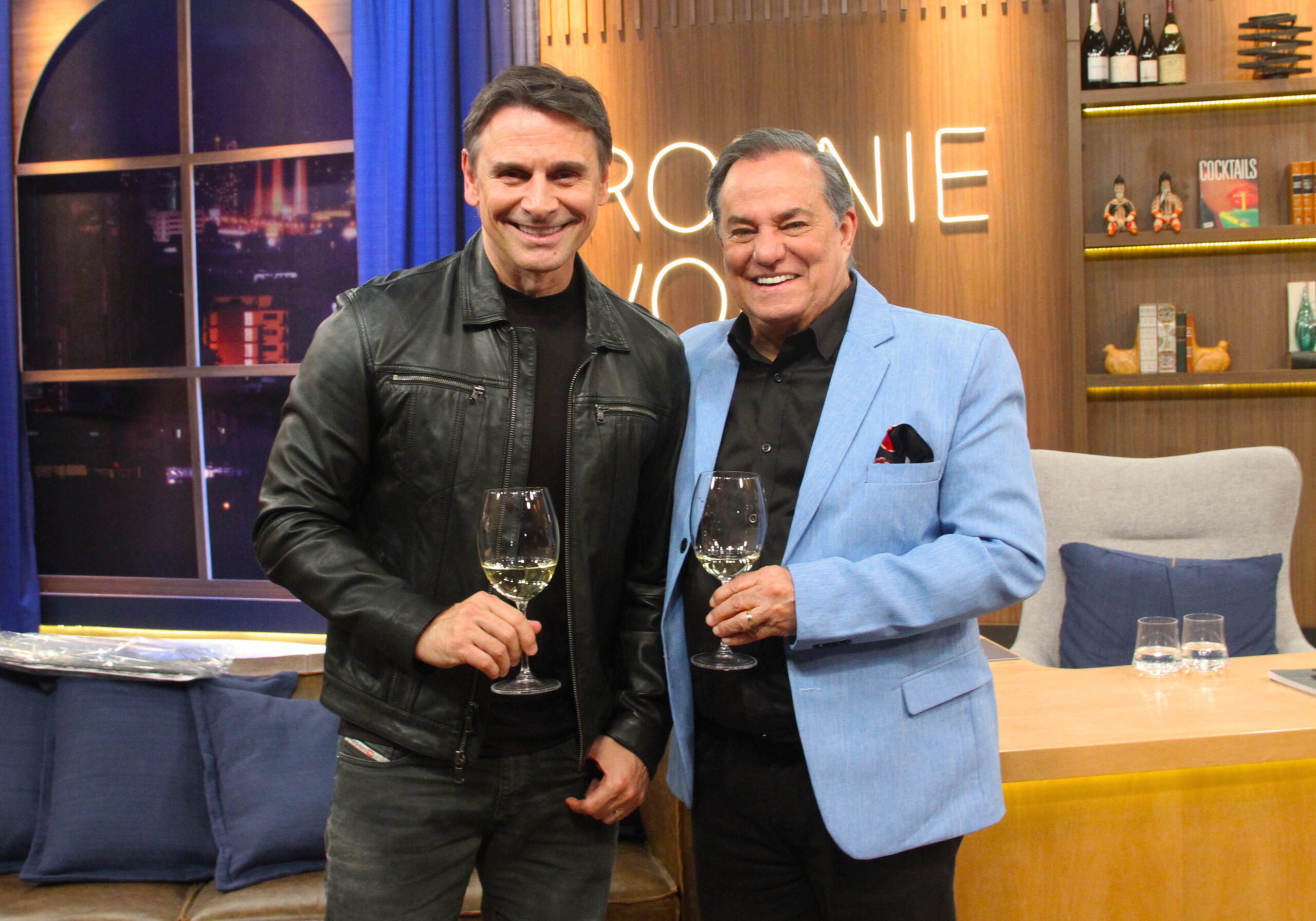 No Companhia Certa de hoje, 04/09/2024, Ronnie Von recebe Murilo Rosa