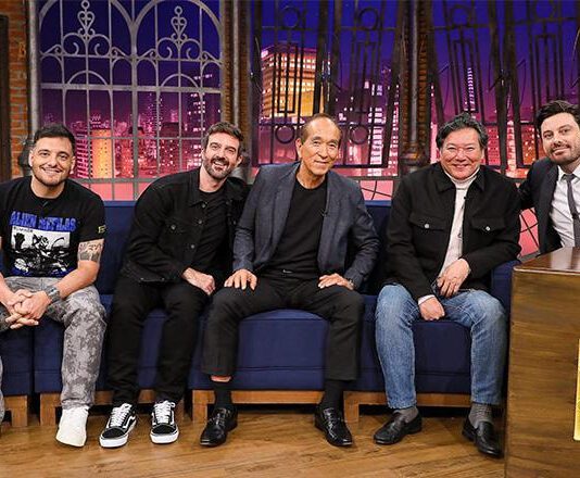 No The Noite, Danilo Gentili entrevista Adriano Almeida, Carlos Takeshi, Toshi Egashira e Ricardo Cruz