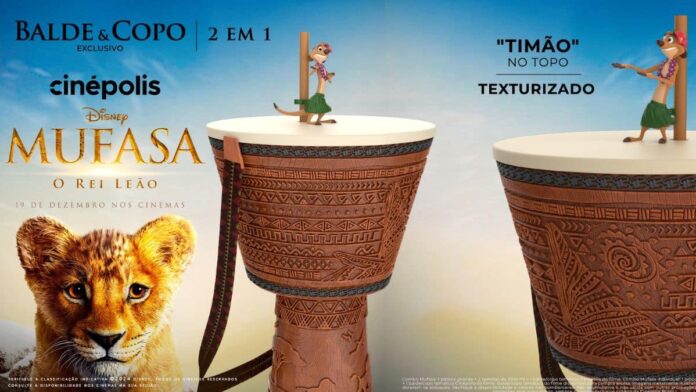 Cinépolis lança combo de Mufasa O rei Leão