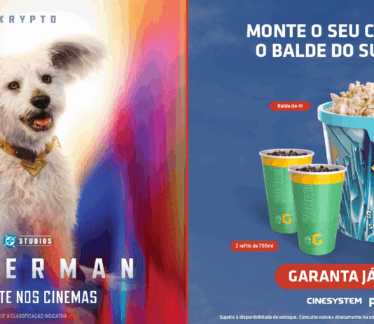 O Homem de Aço voltou — e trouxe um balde de pipoca digno de herói na Cinesystem