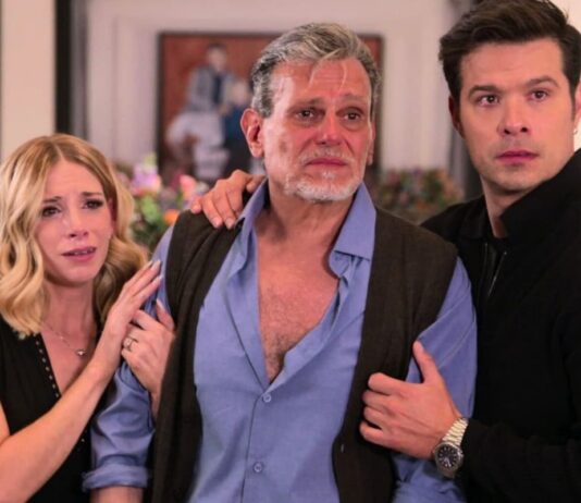 Resumo da novela As Filhas da Senhora Garcia de quarta (27/08) – Morte de Luis impacta família Portilla