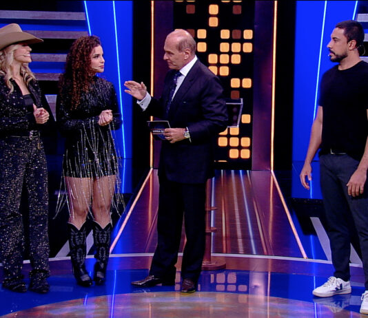 No Mega Sonho deste sábado (16/08), Marcelo de Carvalho recebe Maike Cruz e a dupla Julya e Maryana