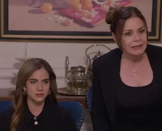 Resumo da novela As Filhas da Senhora Garcia de hoje (28) – Gravidez de Mar abala a família Portilla