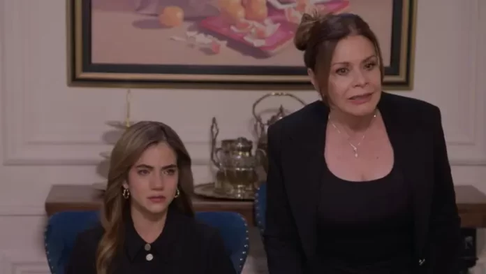 Resumo da novela As Filhas da Senhora Garcia de hoje (28) – Gravidez de Mar abala a família Portilla