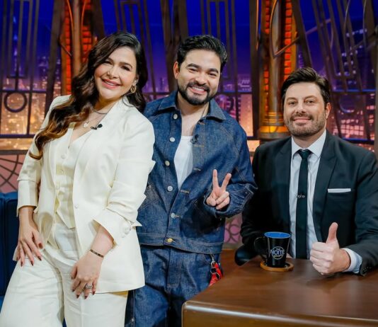 The Noite com Danilo Gentili de hoje (11): Yudi Tamashiro e Mila falam sobre família e nova missão no Japão