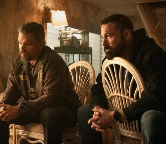 Netflix divulga primeiras imagens de Dinheiro Suspeito, thriller policial com Ben Affleck e Matt Damon
