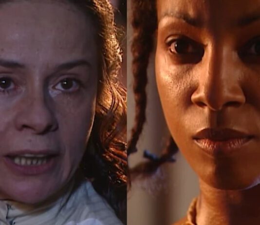 Resumo da novela Terra Nostra de sexta (26/09) – Maria do Socorro revela a verdade sobre Naná e deseja ter o filho dele