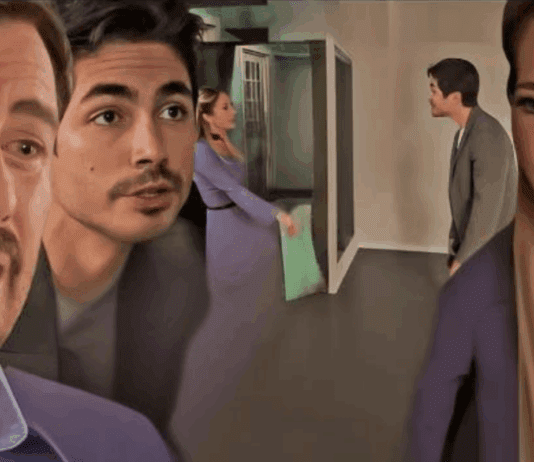 Resumo da novela As Filhas da Senhora Garcia de hoje (11) – Paula e Leonardo confessam que encontraram quadro de Cecília