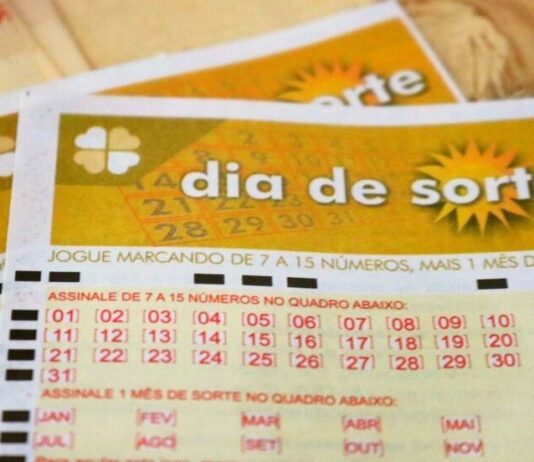 Dia de Sorte – Resultado do concurso 1135 de quinta (30/10) – Prêmio estimado em R$ 600 mil