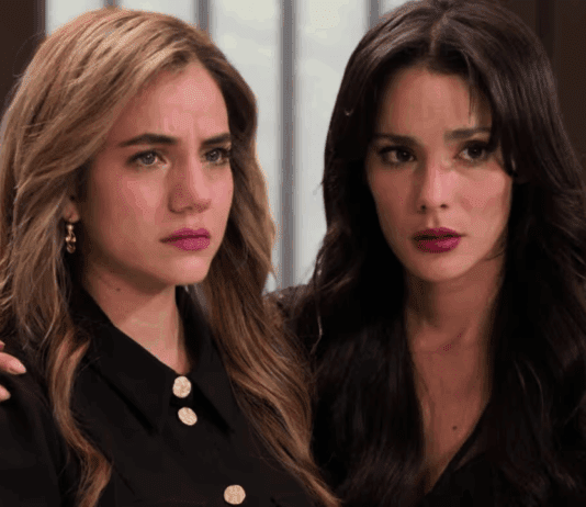 Resumo da novela As Filhas da Senhora Garcia de hoje (8) – Rocío confronta Mar e acusa Valéria de manipular seu filho