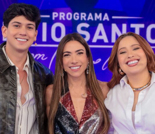 Programa Silvio Santos com Patricia Abravanel (21) recebe Léo Foguete e Mari Fernandez no Jogo das 3 Pistas e Câmeras Escondidas com Ivo Holanda e Cariúcha