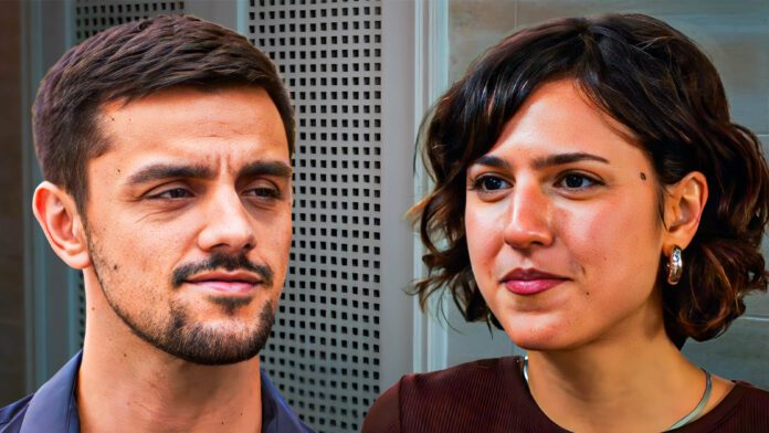 Danilo e Nina se beijam após tatuagem