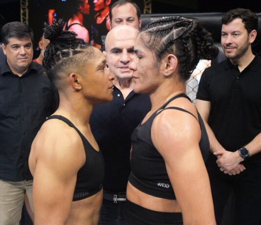 Jungle Fight 141 (25/10): Brena Cardozo x Leidiane Fernandes e Marcelo Medeiros x Arcângelo Anjo — Saiba onde assistir ao Fight do Milhão ao vivo