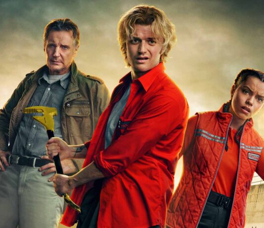 Fim do mundo, ação e humor se encontram em “Alerta Apocalipse”, novo suspense estrelado por Joe Keery e Liam Neeson