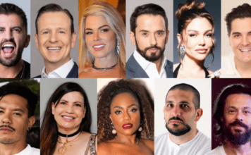Ludmillah Anjos, Isadora Ribeiro, Miguel Nader, Zucatelli, Bruninho Manno, Eric Land e Gabriel Yoshimoto disputam prêmio de R$ 300 mil no “Acerte ou Caia!”