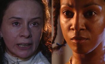 Resumo da novela Terra Nostra de hoje (26) – Naná enfrenta Gumercindo e revela casamento com Antenor