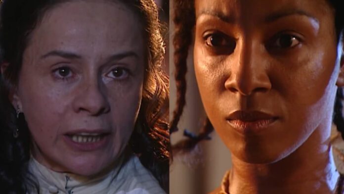 Resumo da novela Terra Nostra de hoje (26) – Naná enfrenta Gumercindo e revela casamento com Antenor