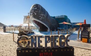 Laboon surge em Copacabana e transforma o Rio em cenário de One Piece para comemorar a nova temporada da série da Netflix