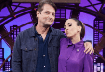Marcelo Serrado encara detector de mentiras e entra na brincadeira no Lady Night com Tatá Werneck desta terça (14)
