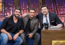 The Noite com Danilo Gentili (03/04) recebe Henrique & Juliano e revela bastidores de gravação histórica em Nova York