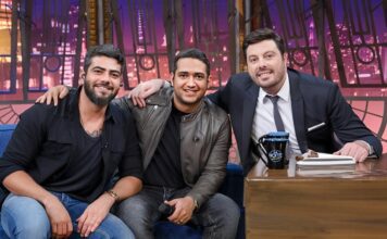 The Noite com Danilo Gentili (03/04) recebe Henrique & Juliano e revela bastidores de gravação histórica em Nova York