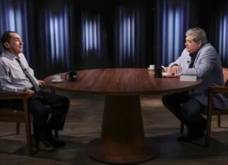 Jorge Kajuru revela bastidores da política e da TV em entrevista a Datena no Na Mesa desta terça (07)