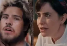 Resumo da novela Três Graças de terça (14/04) – Raul revela ligação de Edilberto com Samira em negociação sobre o bebê