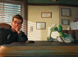 Netflix divulga primeiras fotos de Ray Gunn, nova animação de Brad Bird com Sam Rockwell e Scarlett Johansson