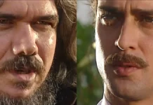 Terra Nostra de terça (07/04) – Marco Antônio enfrenta Gumercindo e faz as pazes com Matheu