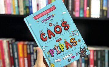 Resenha – “Caos Total 10: Quarta de Novo? O Caos das Pipas” combina humor ágil e mistério leve em aventura infantojuvenil