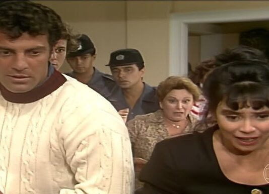 Resumo do último capítulo da novela Rainha da Sucata de hoje (3) – Renato escapa de avião após incêndio e Maria do Carmo é libertada