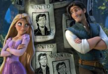 A torre de Rapunzel já está de pé! Bastidores do live-action de Enrolados revelam primeiro grande cenário do filme