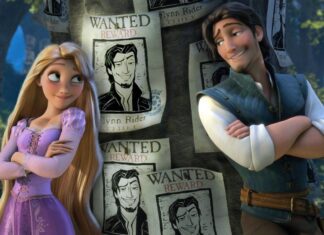 A torre de Rapunzel já está de pé! Bastidores do live-action de Enrolados revelam primeiro grande cenário do filme